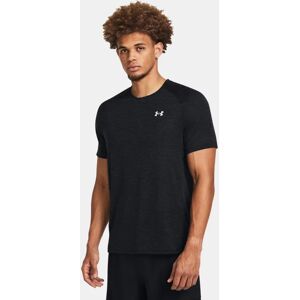 Men's  Under Armour  Launch Trail Short Sleeve Black / Reflective L