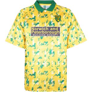 Score Draw Norwich City 1993 Retro Football Shirt - Men's - Size: Small