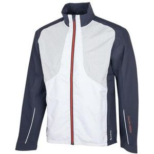 Galvin Green Albert GORE-TEX Waterproof Golf Jacket - White/Navy/Orange