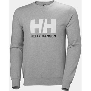 Helly Hansen Men's HH Logo Crew Neck jumper Grey S - Grey Melang - Male