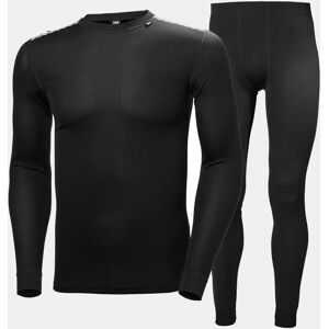 Helly Hansen Men's Comfort Light Insulated Base Set Black XL - Black - Male