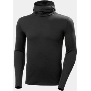 Helly Hansen Men's Lifa Merino Midweight Hoodie Black XL - Black - Male