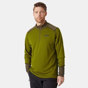 Helly Hansen Men's Lifa Active 1/2 Zip Base Layer Green L - Olive Green - Male