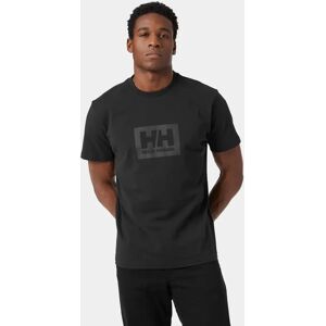 Helly Hansen Men's HH Box Soft Cotton Tshirt Black L - Black - Male