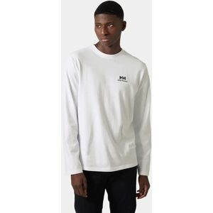 Helly Hansen Men's Yu20 Long Sleeve Soft Cotton T-Shirt White XS - White - Unisex