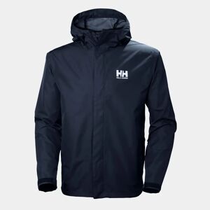 Helly Hansen Men's Seven J Outdoor Rain Jacket Navy XL - Navy Blue - Male