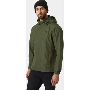 Helly Hansen Men's Dubliner Shell Rain Jacket Green 2XL - Utility Gre Green - Male