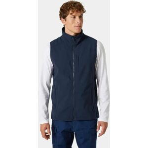 Helly Hansen Men's Paramount Windproof Softshell Vest Navy M - Navy Blue - Male