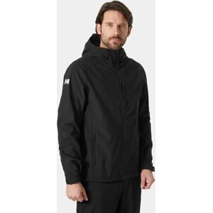 Helly Hansen Men's Paramount Hooded Softshell Jacket Black L - Black - Male