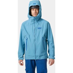 Helly Hansen Men's Verglas Backcountry Ski Shell Jacket Blue M - Blue Fog - Male