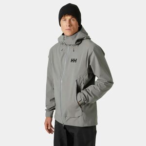 Helly Hansen Men's Verglas Backcountry Ski Shell Jacket Grey XL - Concrete Grey - Male