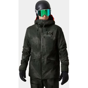 Helly Hansen Men's Garibaldi 2.0 Waterproof Ski Jacket Black XL - Black Marbl - Male