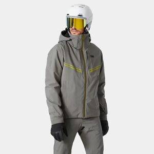 Helly Hansen Men's Alpha Infinity Waterproof Ski Jacket ​ Grey XL - Concrete Grey - Male