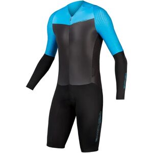 Endura D2Z Encapsulator Skin Suit SST Hi-Viz Blue  - Size: XXL - male