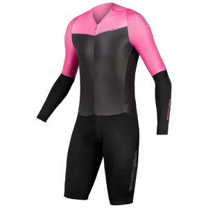Endura D2Z Encapsulator Skin Suit SST Hi-Viz Pink  - Size: XXL - male