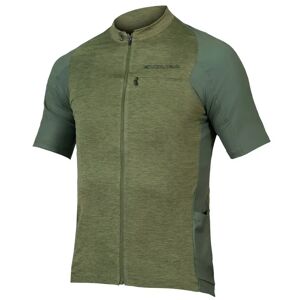 Endura GV500 Reiver SS Road Jersey Olive Green  - Size: XS - male