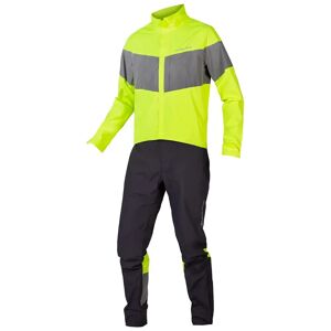 Endura Urban Luminite Waterproof One Piece Suit Hi-Viz Yellow  - Size: S - male