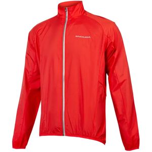 Endura Pakajak Windproof Shell Jacket Red  - Size: XS - male