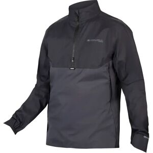 Endura MT500 Lite Waterproof Pullover Jacket Black  - Size: S - male