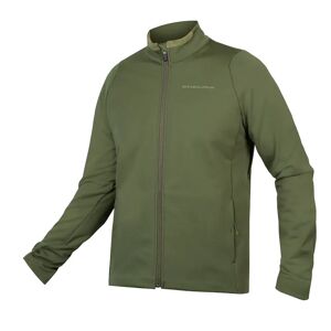 Endura Sinlgetrack Softshell MTB Jacket Ghillie Green  - Size: XXL - male