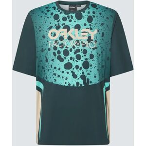 Oakley Maven RC Short Sleeve Jersey Green Frog  - Size: XS - male