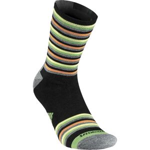 Specialized Full Stripe Winter Socks Black/Yellow  - Size: M - male