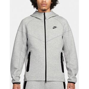 Nike Tech Fleece Hoodie Mens Grey H/Black 2XL male