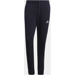 adidas Fleece Tapered Cuff 3 Stripes Joggers M Navy/White XL male