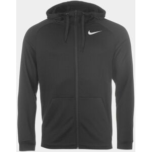 Nike Dri FIT Mens Full Zip Training Hoodie Black L male