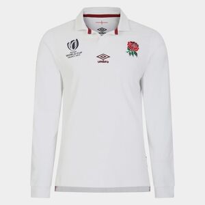 Umbro England Rugby RWC 2023 Home Classic L/S Shirt Mens White 2XL male