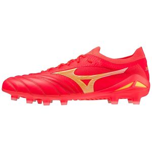 Mizuno Made In Japan Neo IV Firm Ground Football Boots Adults Red/Yellow 10.5 male