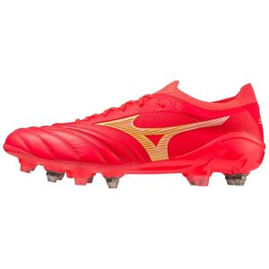Mizuno Made In Japan Neo IV Soft Ground Football Boots Adults Red/Yellow 8 male