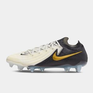 Nike Phantom GX 2 Elite Soft Ground Football Boots White/Blk/Gold 10 male