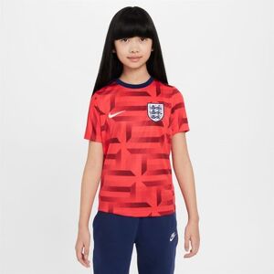 Nike England Academy Pro Pre Match Shirt 2024 Juniors - unisex - Red/Blue - XS