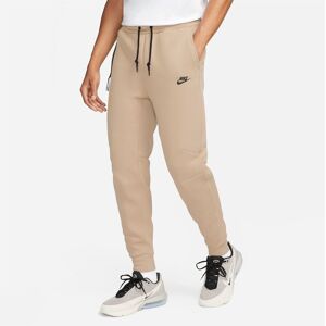 Nike Tech Fleece Joggers Mens - male - Khaki/Black - M