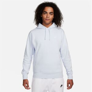 Nike Sportswear Club Fleece Pullover Hoodie Mens - male - Grey/White - L