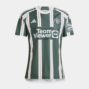 adidas Manchester United Away Shirt 2023 2024 Adults - male - Green/White - S