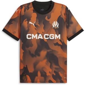 Puma Olympique De Marseille Third Shirt 2023 2024 Adults - male - Grey/Orange - M