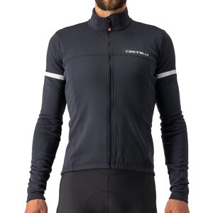 Castelli Fondo 2 Long Sleeve Cycling Jersey - AW22 - Light Black / White Reflex / 2XLarge