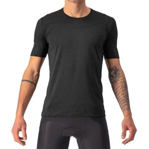 Castelli Bandito Wool Short Sleeve Base Layer - AW22 - Black / XLarge