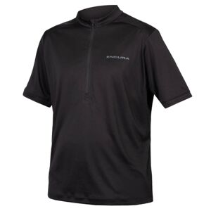 Endura Hummvee II Short Sleeve Cycling Jersey - Black / Medium