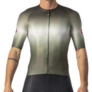 Castelli Aero Race 6.0 Short Sleeve Cycling Jersey - SS22 - Military Green / Light Black / 2XLarge