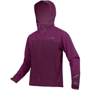 Endura MT500 II Waterproof Cycling Jacket - Aubergine / Small