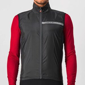 Castelli Squadra Stretch Cycling Vest - Light Black / Dark Grey / Large