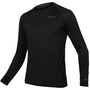 Endura BaaBaa Blend Long Sleeve Base Layer - Black / Small