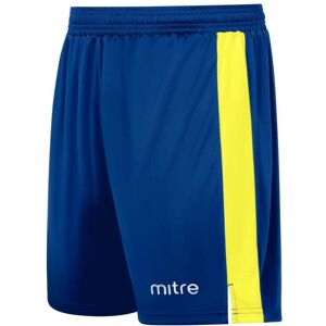 Mitre Amplify Shorts - ROYAL/YELLOW