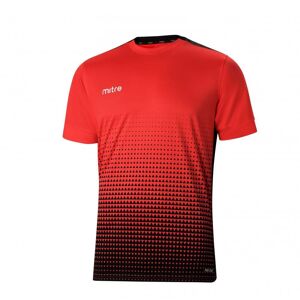 Mitre Ascent Short Sleeve Jersey - SCARLET/BLACK