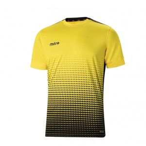 Mitre Ascent Short Sleeve Jersey - YELLOW/BLACK