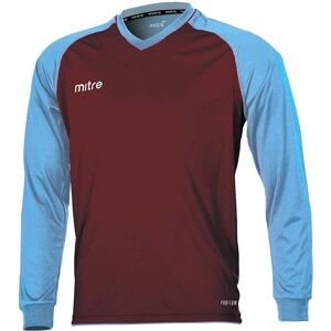 Mitre Cabrio Jersey - Maroon/Sky