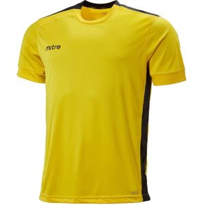 Mitre Charge Short Sleeve Jersey - Yellow/Black